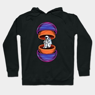 Astronaut and planets Hoodie